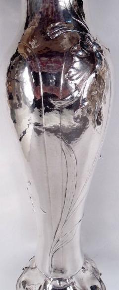  Gorham Manufacturing Co Gorgeous Gorham Martel Silver 22 Inch Centerpiece Vase 1908 - 3983900