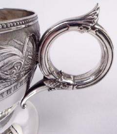  Gorham Manufacturing Co Gorham American Sterling Silver Youth Cup in Classical Aurora Pattern - 4002788