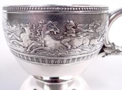  Gorham Manufacturing Co Gorham American Sterling Silver Youth Cup in Classical Aurora Pattern - 4002797