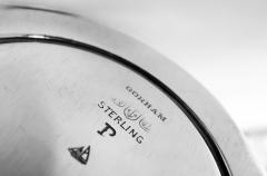  Gorham Manufacturing Co Gorham Art Nouveau Martel Silver Coffee Tea Set on Tray - 4386007