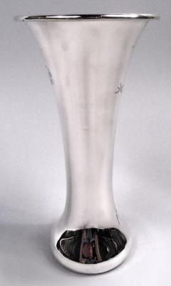  Gorham Manufacturing Co Gorham Edwardian Art Nouveau Sterling Silver Vase 1907 - 3986120