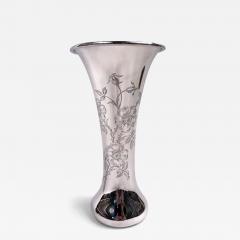  Gorham Manufacturing Co Gorham Edwardian Art Nouveau Sterling Silver Vase 1907 - 3987527