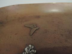  Gorham Manufacturing Co Gorham Japonesque Mixed Metal Bird Butterfly Copper Tray 1882 - 3760221