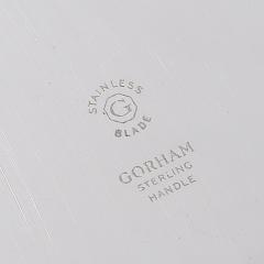  Gorham Manufacturing Co Gorham Sterling Decor Pattern Flatware Service for 12 With Serving Pieces - 3819529