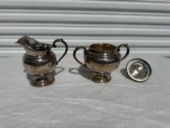  Gorham Manufacturing Co Gorham Sterling Silver Creamer and Sugar Bowl - 4360051