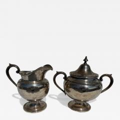  Gorham Manufacturing Co Gorham Sterling Silver Creamer and Sugar Bowl - 4361377