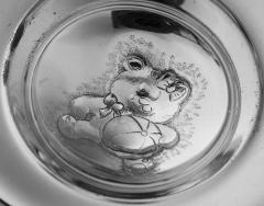  Gorham Manufacturing Co Gorham Sterling Silver Teddy Bear Porringer - 4371698