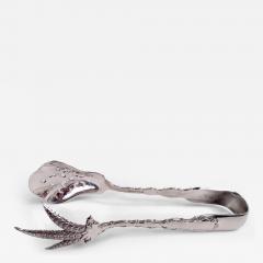  Gorham Manufacturing Co Gorham Strasbourg Sterling Silver Ice Tongs - 4101522