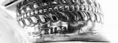  Gorham Manufacturing Co Gorham Victorian Sterling Silver Brilliant Cut Glass Decanter 1892 - 4190241