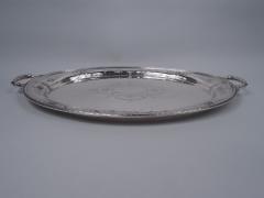  Gorham Manufacturing Co Large Antique Gorham Maintenon Sterling Silver Tray 1923 - 3765041