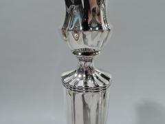  Gorham Manufacturing Co Pair of American Edwardian Sterling Silver Candlesticks by Gorham - 3750319
