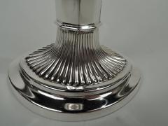  Gorham Manufacturing Co Pair of Gorham Edwardian Modern Classical Sterling Silver Candlesticks - 3757995