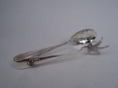  Gorham Manufacturing Co Pair of Gorham Lancaster Sterling Silver Ice Tongs - 3765048