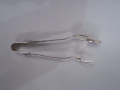  Gorham Manufacturing Co Pair of Gorham Lancaster Sterling Silver Ice Tongs - 3765049