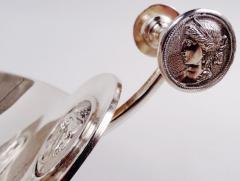  Gorham Manufacturing Co Pair of Gorham Medallion Coin Silver Centerpiece Compotes C 1860 - 4013430
