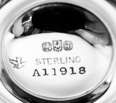  Gorham Manufacturing Co Pair of Gorham Modern Georgian Sterling Silver Candlesticks 1922 - 4537245