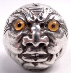  Gorham Manufacturing Co Pair of Gorham Novelty Man in the Moon Salt and Pepper Shakers 1881 - 4337271