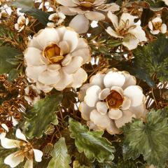  Gorham Manufacturing Co Porcelain gilt metal and enamel Fleurs des Si cles flower basket model - 2712507