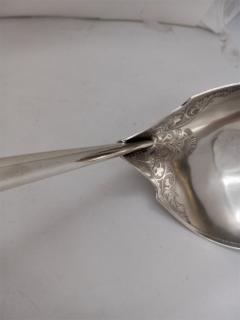  Gorham Manufacturing Co Rare Gorham Sterling Silver Monumental 14 19th Century Soup Punch Ladle - 3254953