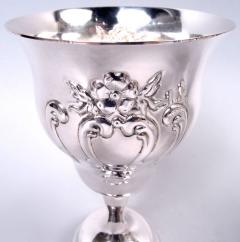  Gorham Manufacturing Co Set of 12 Gorham Chantilly Sterling Silver Goblets - 4222672