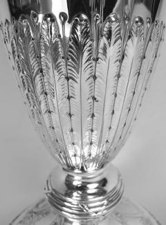 Gorham Manufacturing Co Sumptuous Gorham Edwardian Classical Sterling Silver 27 Inch Vase - 4424822