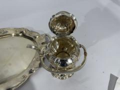  Gorham Manufacturing Co Very rare coffee and tea service In solid silver by A Gorham Art Nouveau  - 4570998
