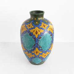  Gouda LARGE Ceramic VIRGINIA VASE GOUDA HOLLAND 1920s - 2287023