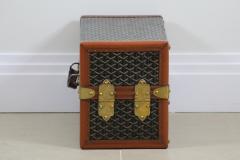 1920s Goyard Library Trunk in Iconic Chevron Canvas – ILWT - In Luxury We  Trust