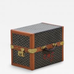 1920s Goyard Library Trunk in Iconic Chevron Canvas – ILWT - In Luxury We  Trust