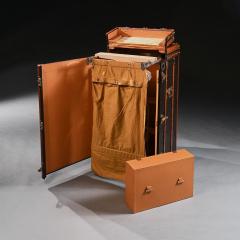  Goyard Goyard Trunk A Rare Early 20th Century Steamer or Wardrobe Trunk - 3807781