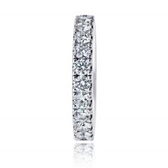  Graff Graff Platinum 2 00cttw Round Diamond 3 5mm Wide Eternity Band - 4511105