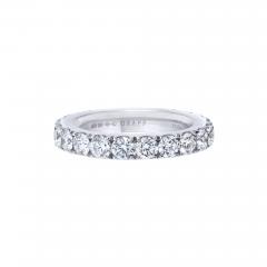  Graff Graff Platinum Round Diamond 3 1mm Wide 2 00cttw Eternity Band - 4512215