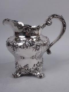  Graff Washbourne Dunn JE Caldwell American Edwardian Classical Sterling Silver Water Pitcher - 3767029