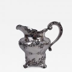  Graff Washbourne Dunn JE Caldwell American Edwardian Classical Sterling Silver Water Pitcher - 3771649