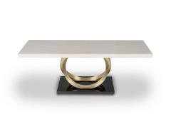  Greenapple Art Deco Armilar Console Table Onyx Brass Handmade in Portugal by Greenapple - 3498139