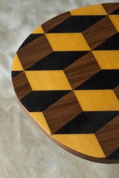  Greenapple Art Deco Marquetry Infinity Side Table Beech Handmade in Portugal by Greenapple - 3355683