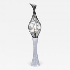  Greenapple Art Deco Monforte Floor Lamp Grey Black Handmade in Portugal by Greenapple - 3359903