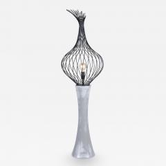 Greenapple Art Deco Monforte Floor Lamp Grey Black Handmade in Portugal by Greenapple - 3359905