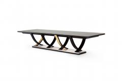  Greenapple Art Deco Style Fontaine Dining Table Macassar Ebony Handmade Portugal Greenapple - 3562428