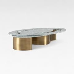 Greenapple Benagil Marble Coffee Table Verde Antigua Marble Handmade by Greenapple - 4316446