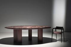  Greenapple Cerdeira Marble Dining Table Rosso Levanto Marble Handmade by Greenapple - 4316461