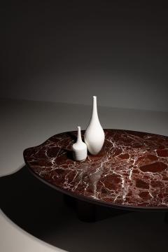 Greenapple Cerdeira Marble Dining Table Rosso Levanto Marble Handmade by Greenapple - 4316462