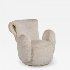  Greenapple Greenapple Armchair Grass Armchair Light Orange Faux Fur Handmade in Portugal - 2840913