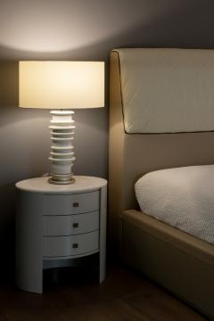  Greenapple Modern Bend Nightstand Bedside Table Onyx Brass Handmade Portugal by Greenapple - 3562889