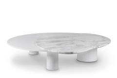  Greenapple Modern Bordeira Coffee Table Calacatta Marble Handmade Portugal by Greenapple - 3605701