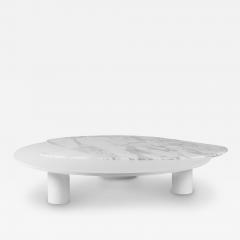  Greenapple Modern Bordeira Coffee Table Calacatta Marble Handmade Portugal by Greenapple - 3671213