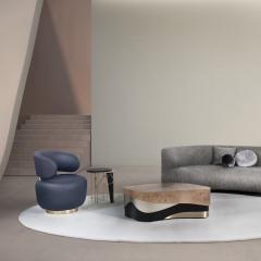  Greenapple Modern Caju Lounge Chair Italian Leather Handmade in Portugal by Greenapple - 3435758