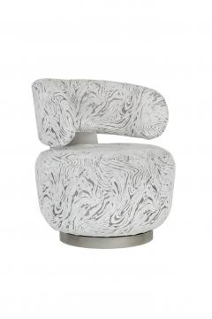  Greenapple Modern Caju Lounge Chair Swivel Velvet Handmade in Portugal by Greenapple - 3600425