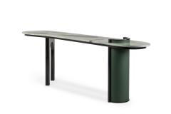  Greenapple Modern Chiado Console Table Marble Leather Handmade in Portugal by Greenapple - 3392555
