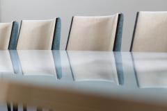  Greenapple Modern De Castro Dining Chair Blue Beige Woven Handmade Portugal by Greenapple - 3598936